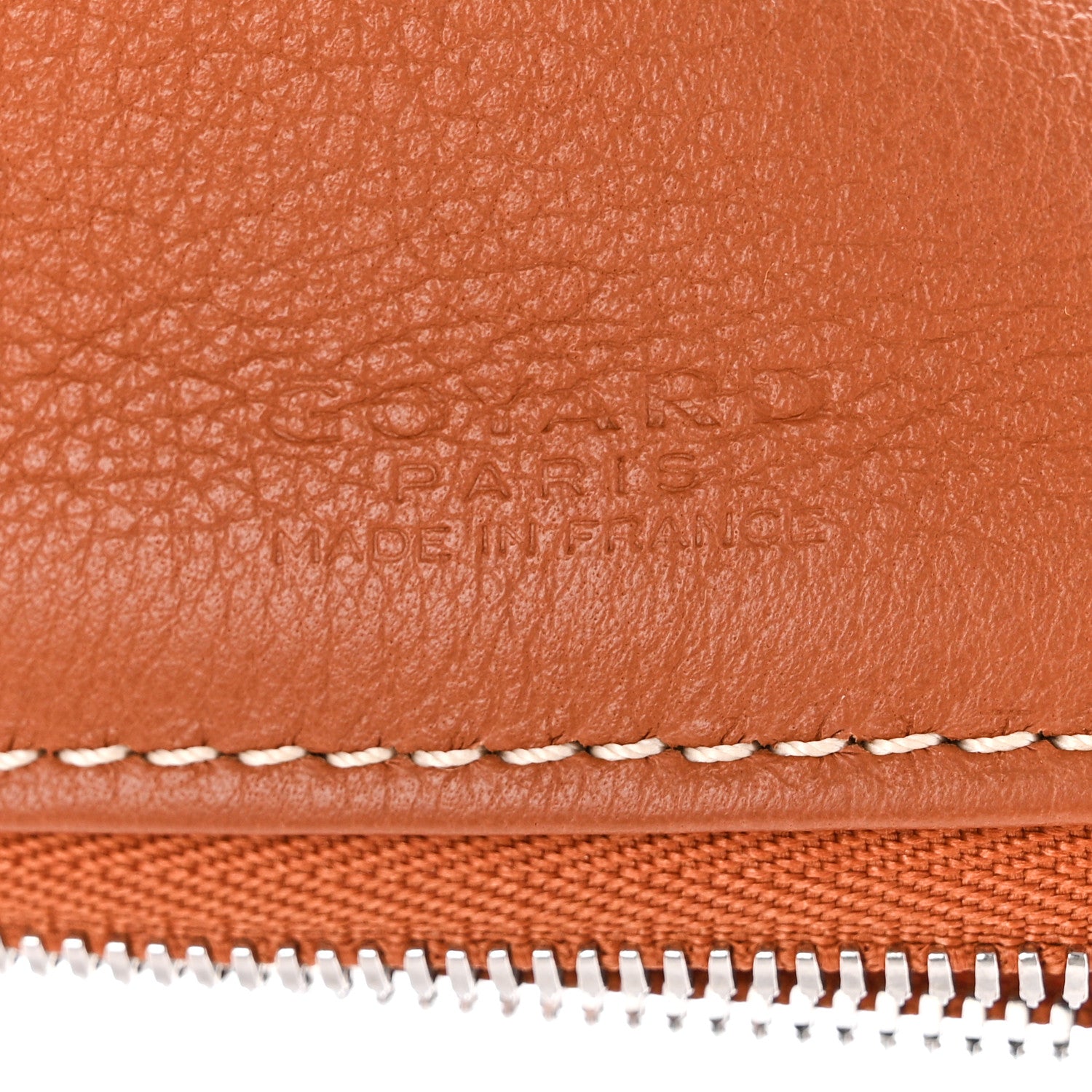 Goyard Goyardine Sainte Marie Soft Clutch Black Gold 7 of 10
