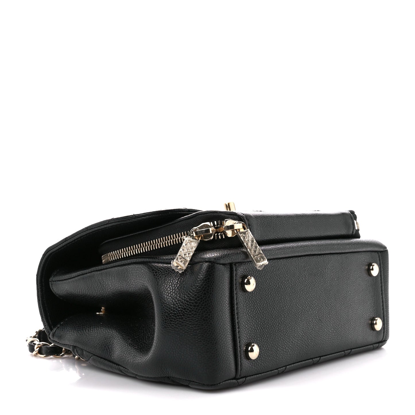 Caviar Quilted Medium Business Affinity Flap Black