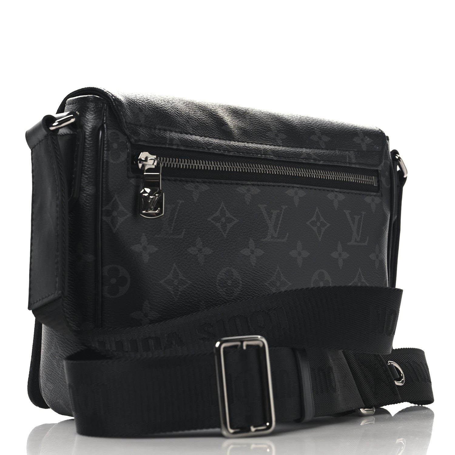 Louis Vuitton Monogram Eclipse District PM Black 3 of 9
