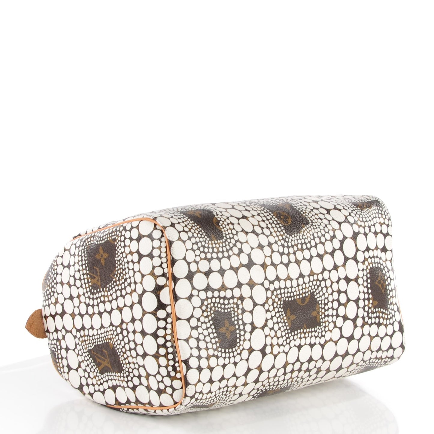 Monogram Kusama Town Speedy 30 White