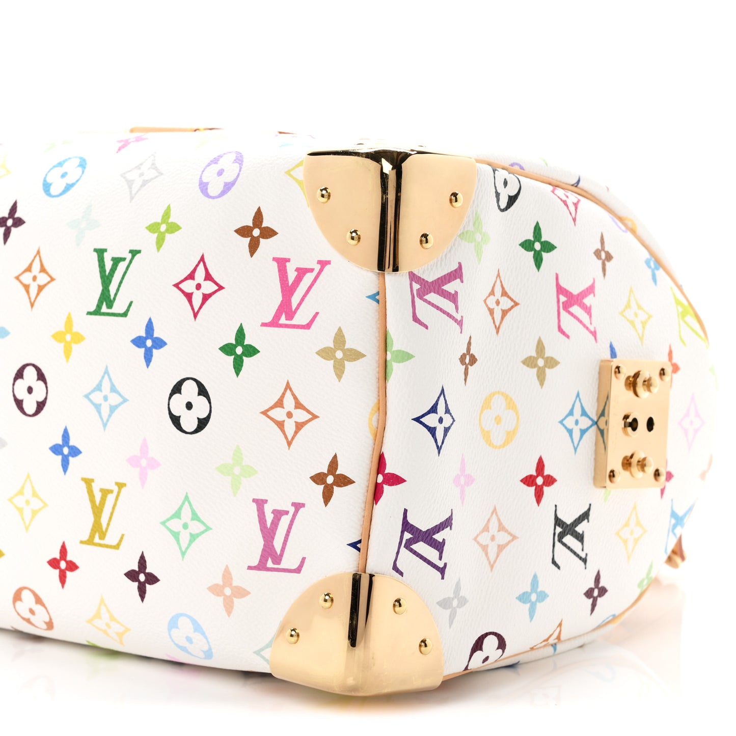 Monogram Multicolor Speedy 30 White