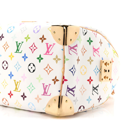 Louis Vuitton Monogram Multicolor Speedy 30 White 9 of 9
