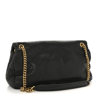 Saint Laurent Grained Lambskin Medium Calypso Black 3 of 13