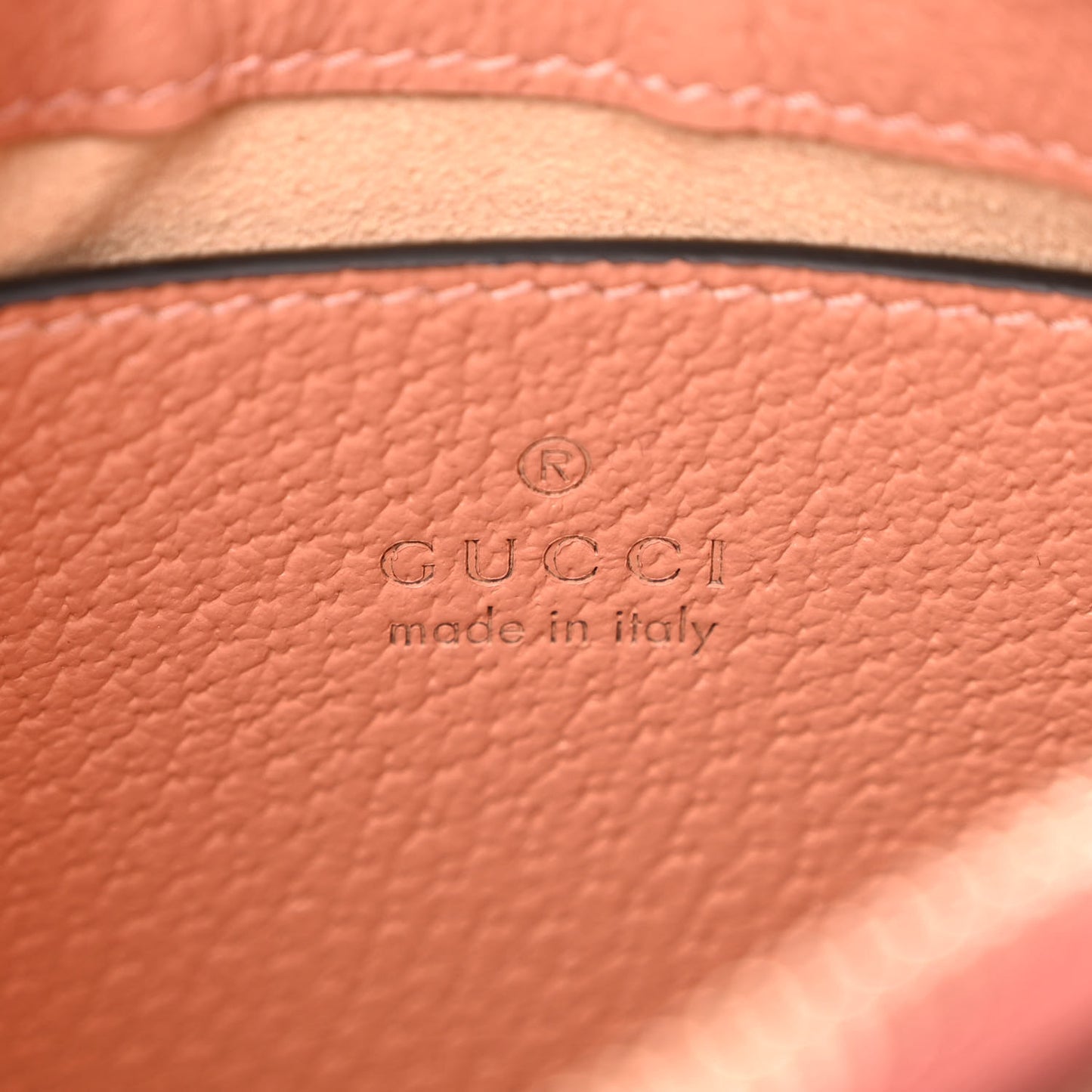 Monogram Textured Dollar Calfskin Small Ophidia Hobo Cloche Rose Pink