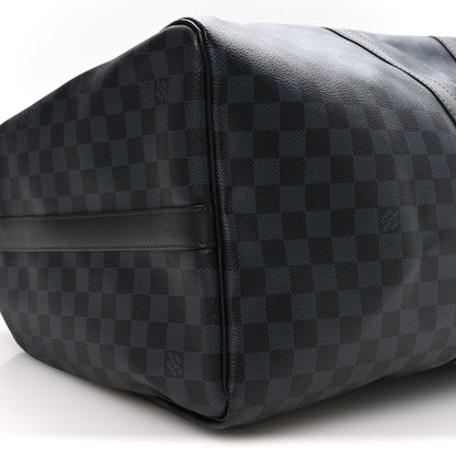 Louis Vuitton Damier Cobalt Keepall Bandouliere 55 7 of 8