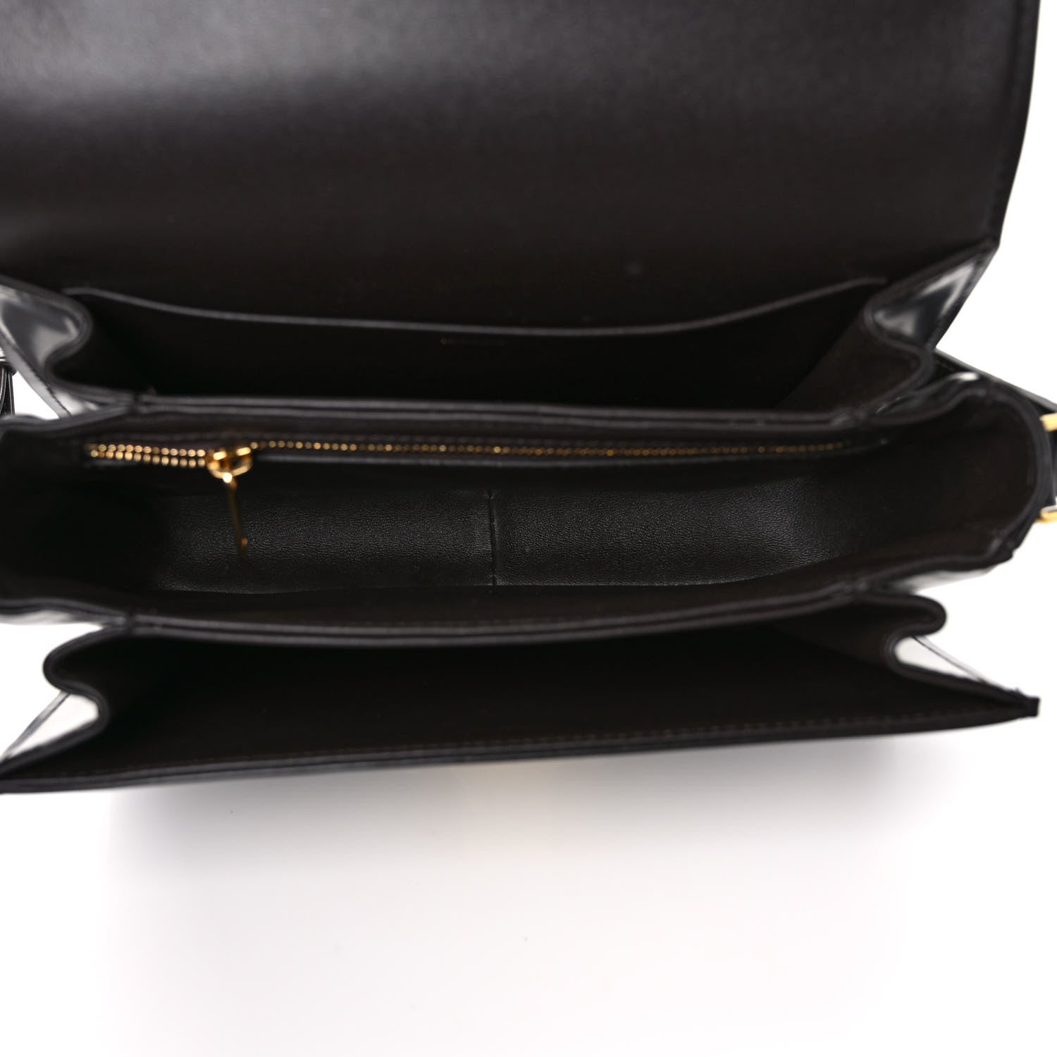 Celine Shiny Calfskin Medium Triomphe Brown 5 of 9