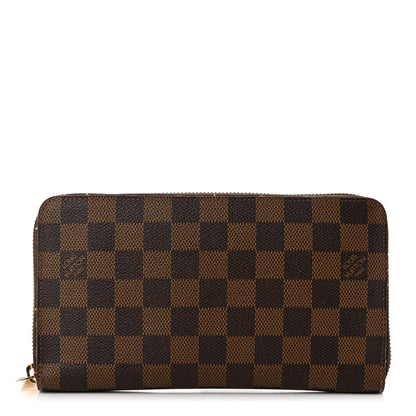 Louis Vuitton Damier Ebene Zippy Organizer Wallet 1 of 10