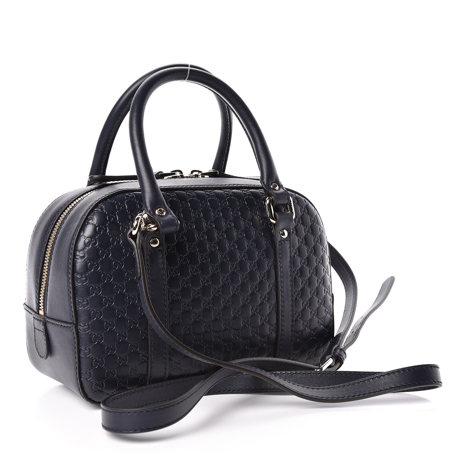 Gucci Soft Microguccissima Small Crossbody Bag Blue 3 of 11