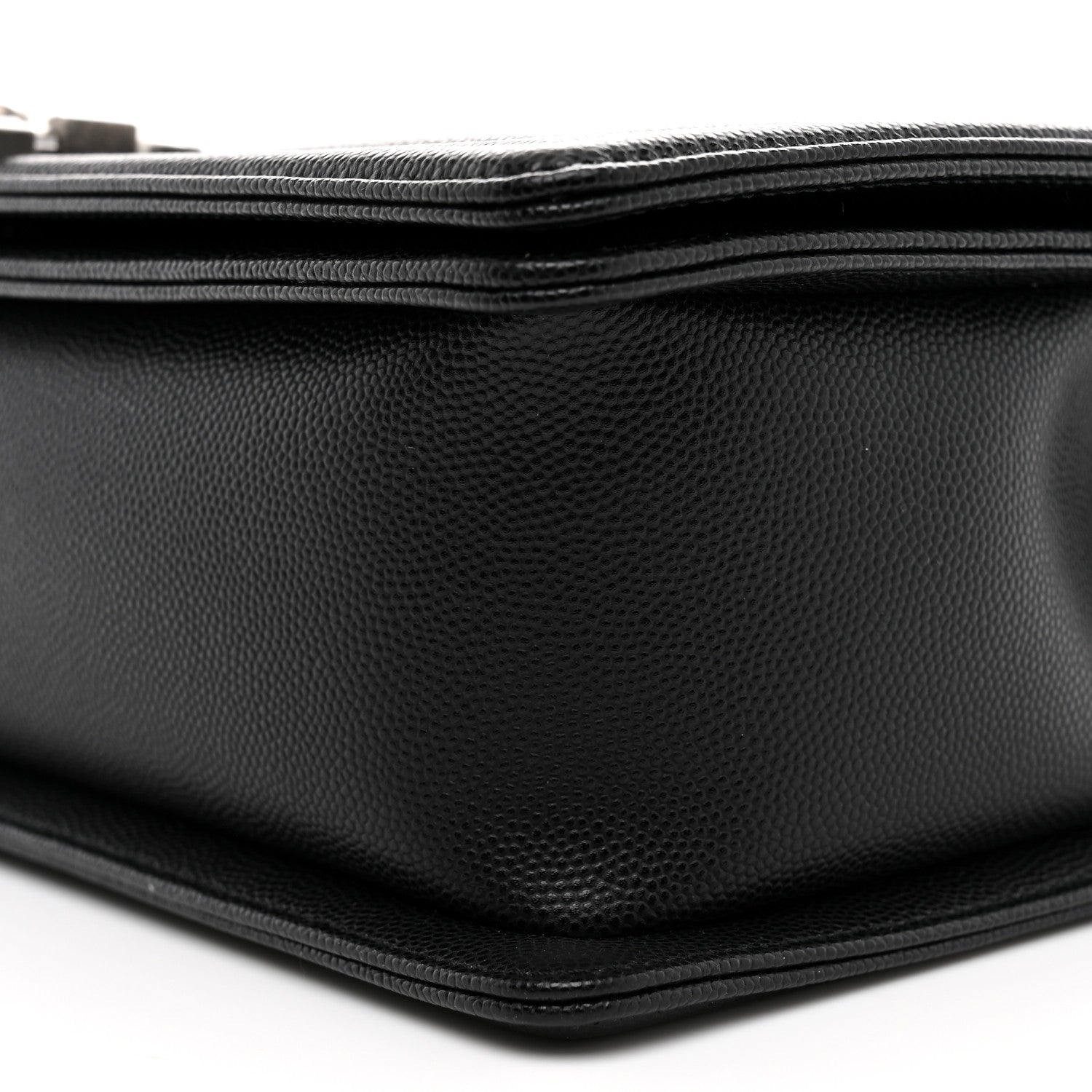 Chanel Caviar Quilted New Medium Boy Flap Black 10 of 11