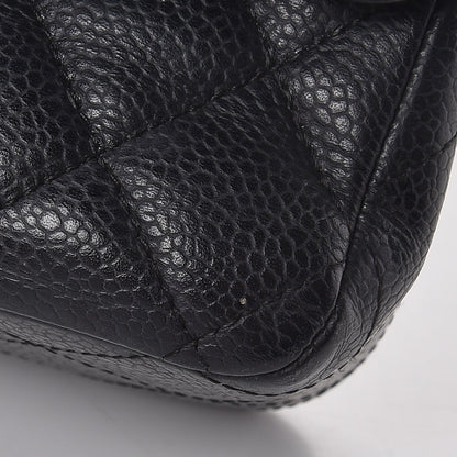 Chanel Caviar Quilted Medium Double Flap Black 10 of 10