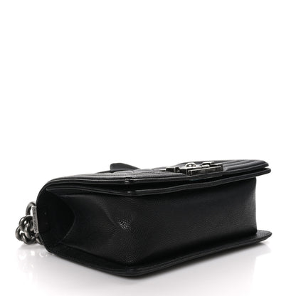 Chanel Caviar Quilted Small Boy Flap Black 4 of 11