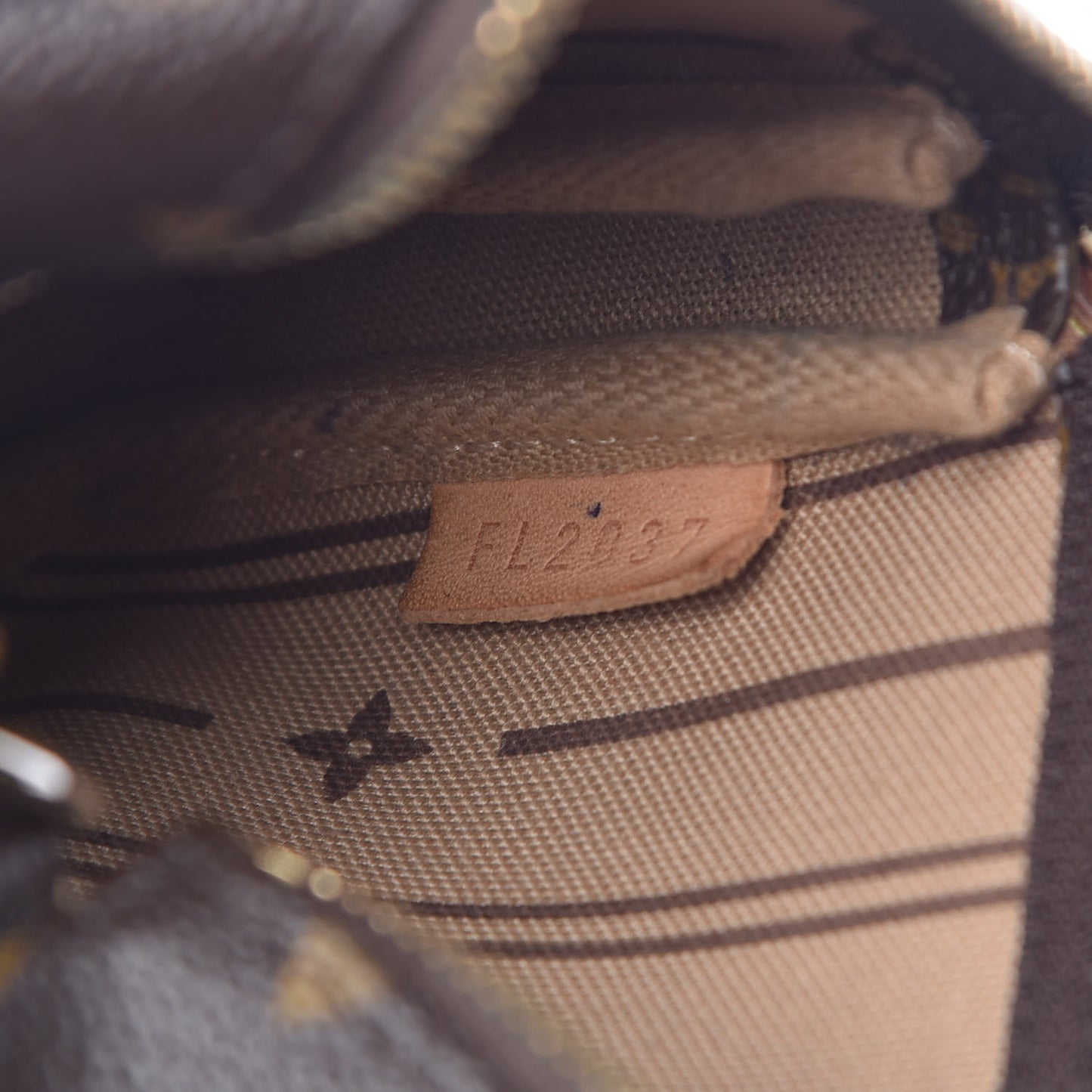 Monogram Complice Trunks and Bags Mini Pochette Accessories Beige