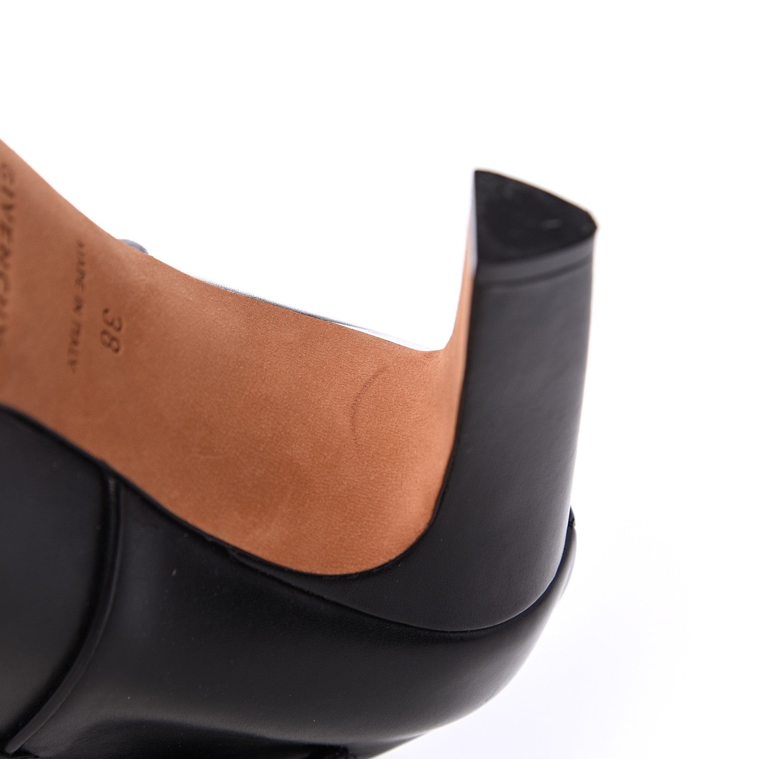 Givenchy Calfskin Shark Ankle Boot 38 Black 12 of 13