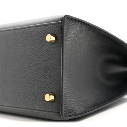 Hermes Epsom Kelly Sellier 28 Black 10 of 13