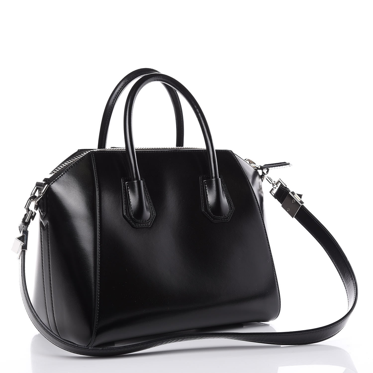 Givenchy Shiny Lord Calfskin Small Antigona Black 4 of 15