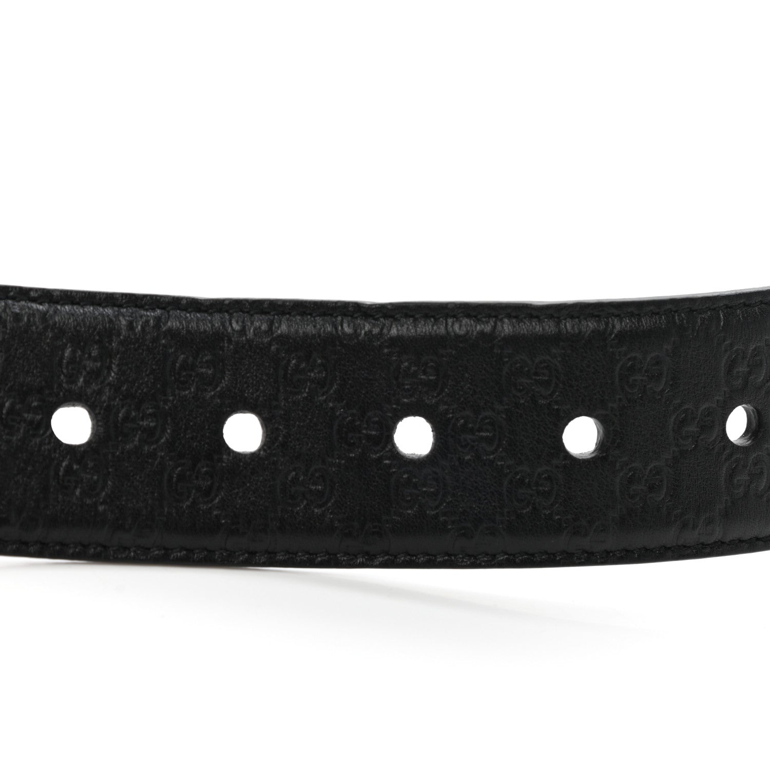Gucci Microguccissima Belt 95 38 Black 6 of 6