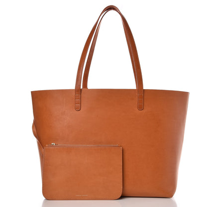 Mansur Gavriel Calfskin Large Shopping Tote Cammello Rosa 3 of 12