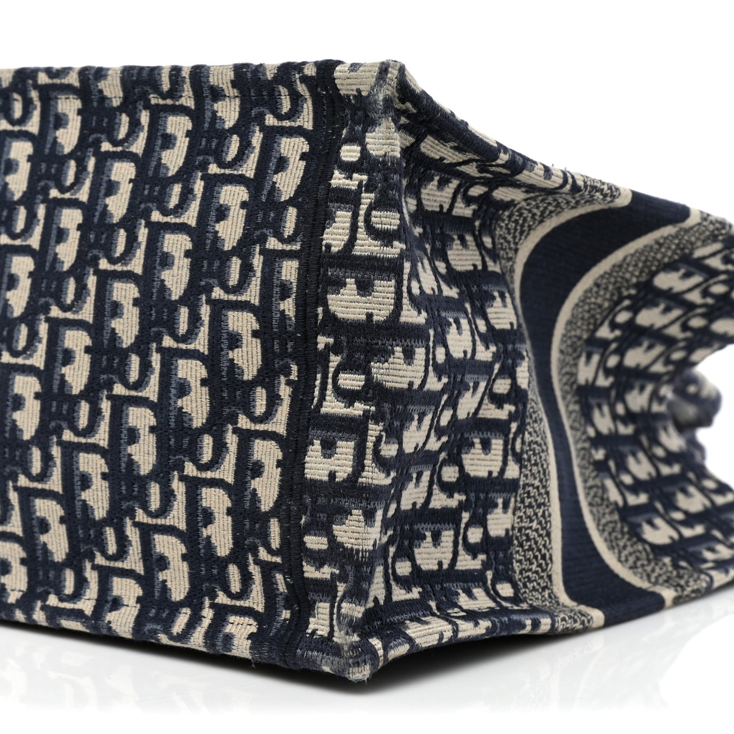 Oblique Medium Book Tote Blue Multicolor