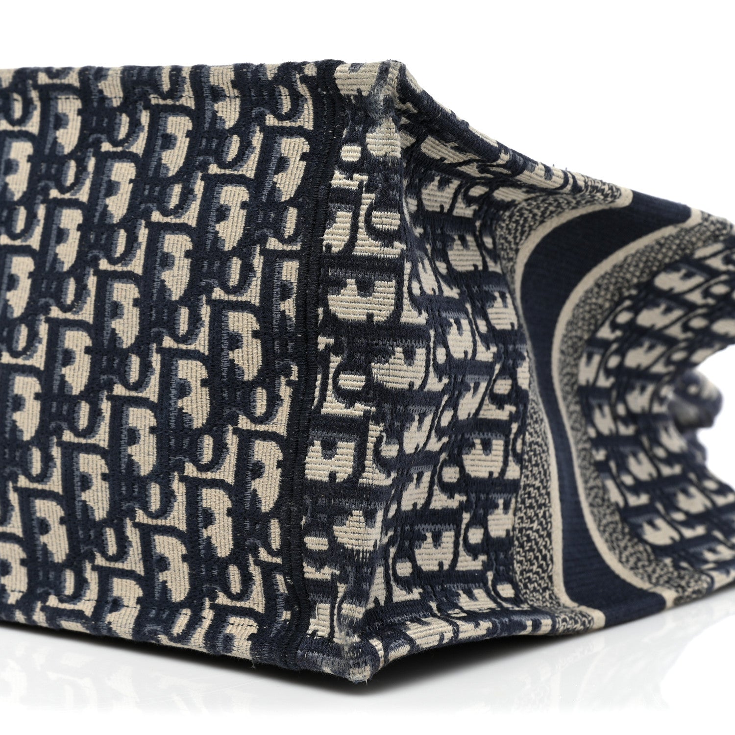 Christian Dior Oblique Medium Book Tote Blue Multicolor 8 of 15