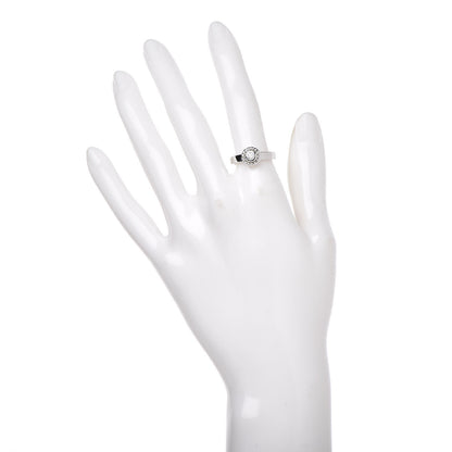 Chanel 18K White Gold Diamond Solitaire Ring 53 6.25 2 of 5