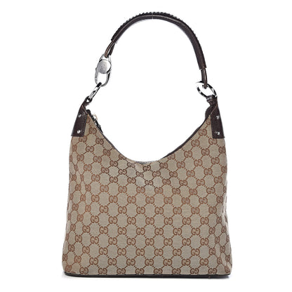Gucci Monogram GG Signature Shoulder Bag Brown 1 of 18