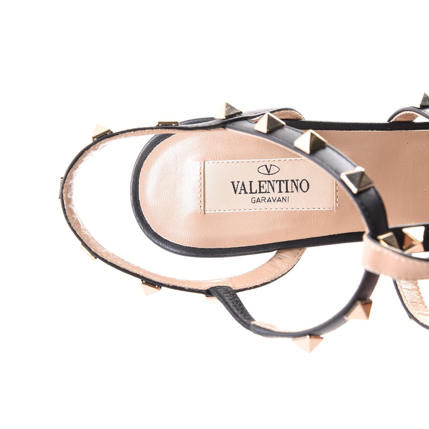 Nappa Rockstud Gladiator 70mm Sandals 37 Black