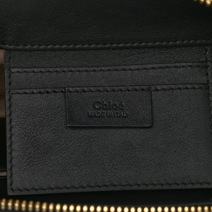 Chloe Calfskin Suede Small Roy Bag Black 6 of 10