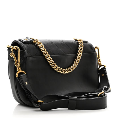 Chanel Calfskin Stitched Small Paris in Rome Messenger Black 3 of 11