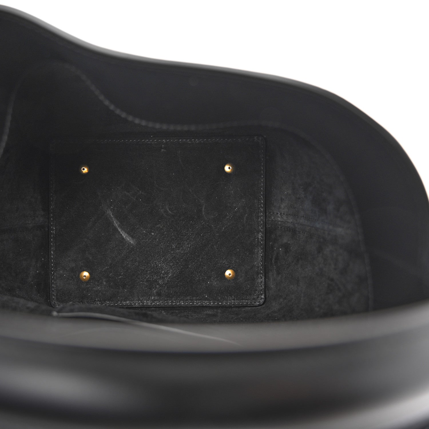 Saint Laurent Shiny Calfskin Le 37 Mini Bucket Bag Black 5 of 9
