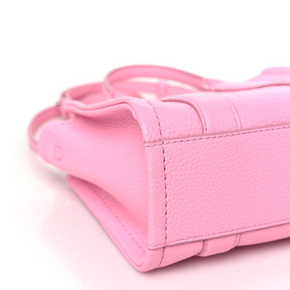 Marc Jacobs Grained Calfskin Micro The Tote Bag Pink 7 of 8