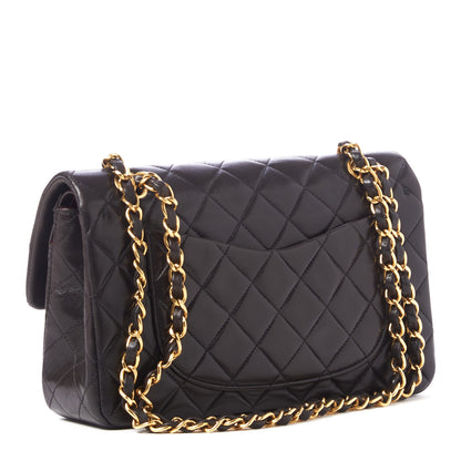 Chanel Lambskin Quilted Small Double Flap Black 3 of 11