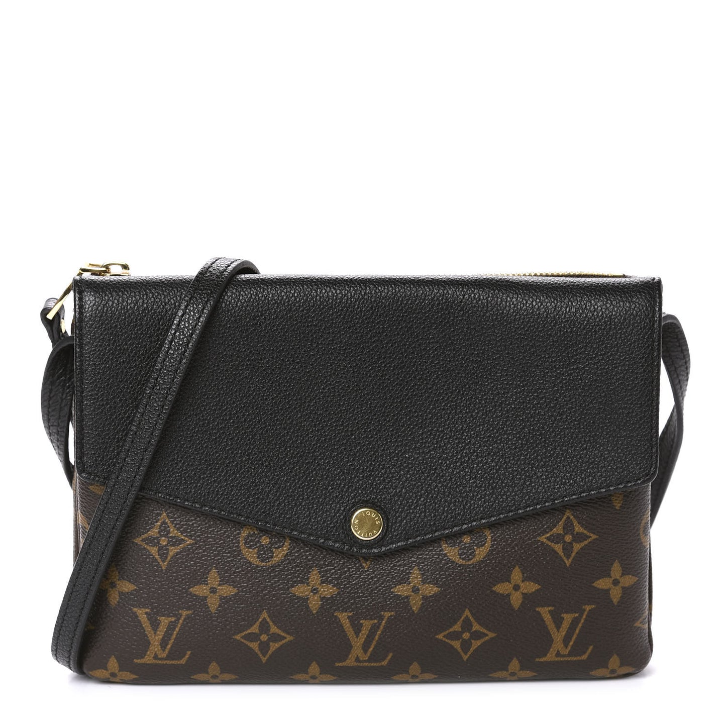 Monogram Twice Pochette Black