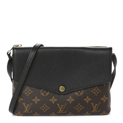 Louis Vuitton Monogram Twice Pochette Black 1 of 12