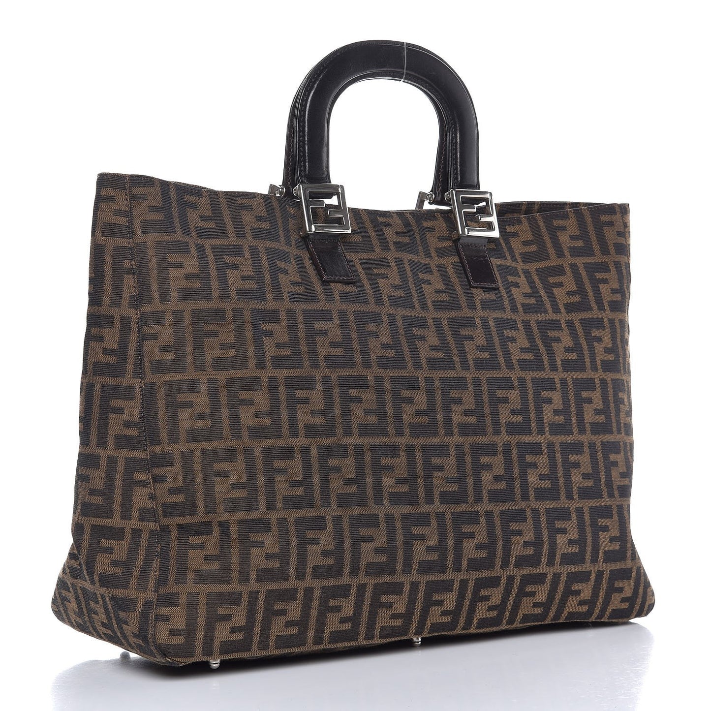 Zucca Holdall Tote Tobacco Black