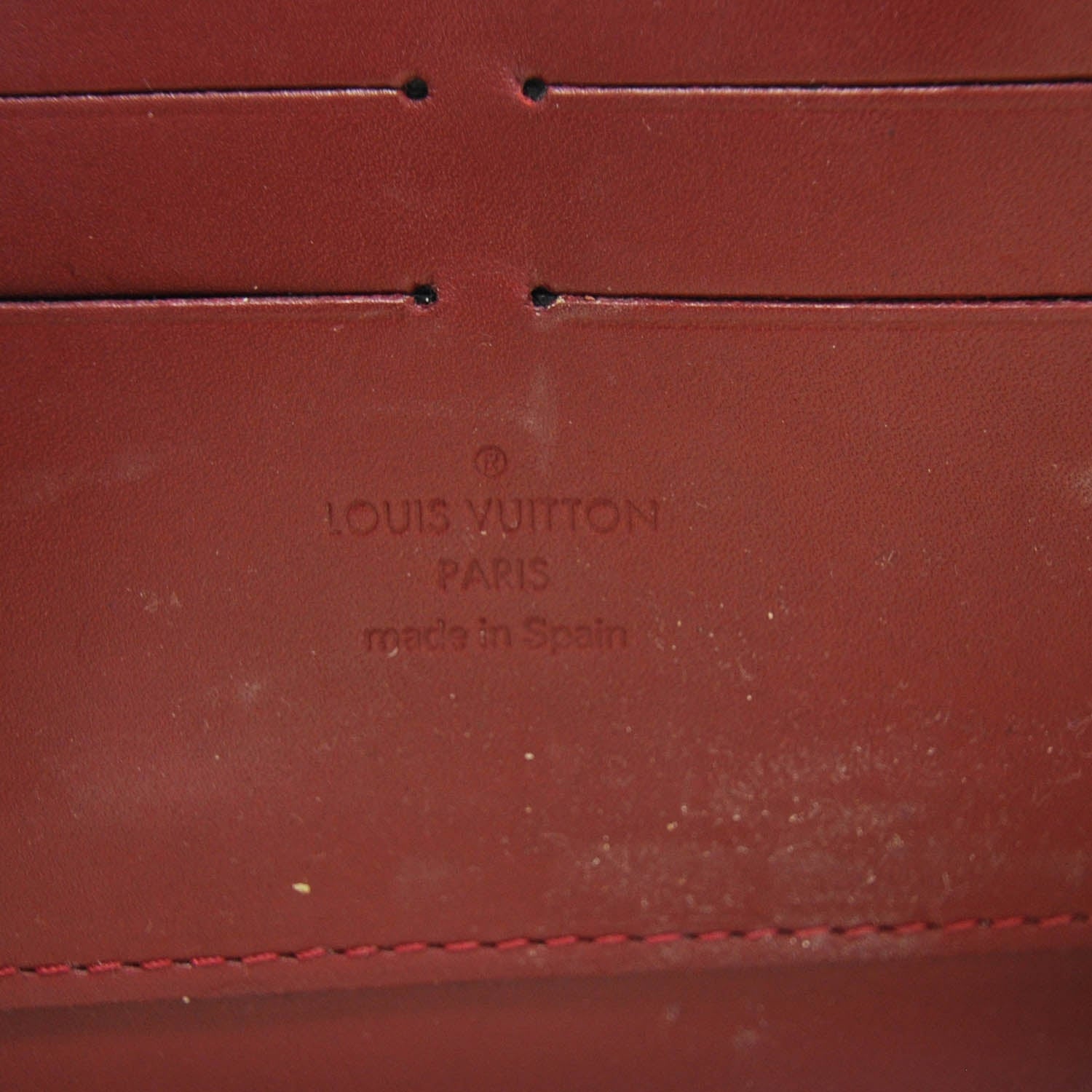 Louis Vuitton Vernis Zippy Wallet Pomme D'Amour 7 of 7