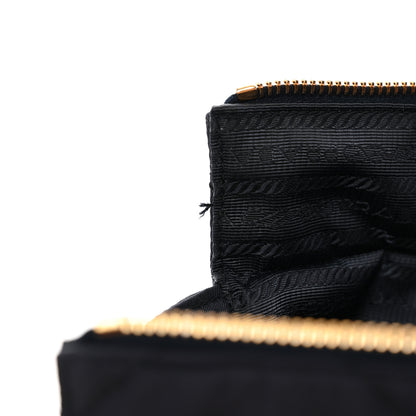 Prada Nylon Tessuto Impuntu Quilted Tote Baltico 10 of 10