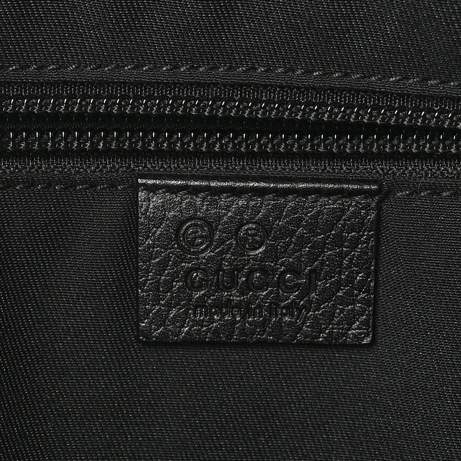 Gucci Nylon Monogram Executive Bag Black 7 of 11