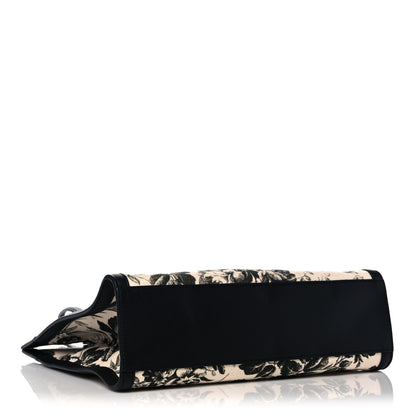 Gucci Canvas Herbarium Print Tote Black 4 of 14