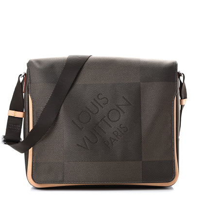 Louis Vuitton Damier Geant Messenger Bag Terre 1 of 10