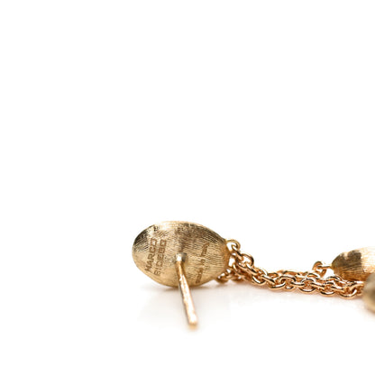Marco Bicego 18K Yellow Gold Siviglia Three Strand Earrings 5 of 5