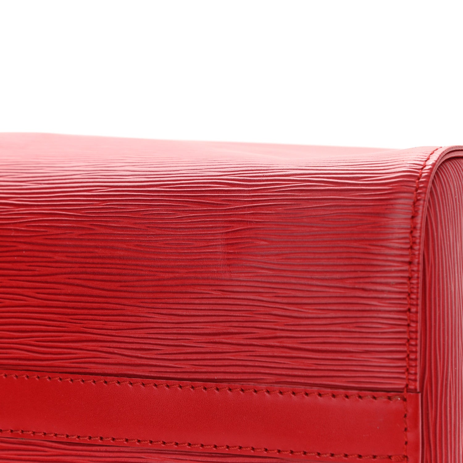 Louis Vuitton Epi Speedy 30 Castillan Red 12 of 14