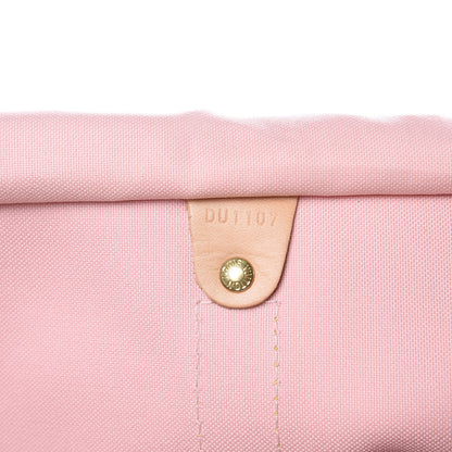 Louis Vuitton Damier Azur Tahitienne Keepall Bandouliere 50 Rose Ballerine 7 of 18