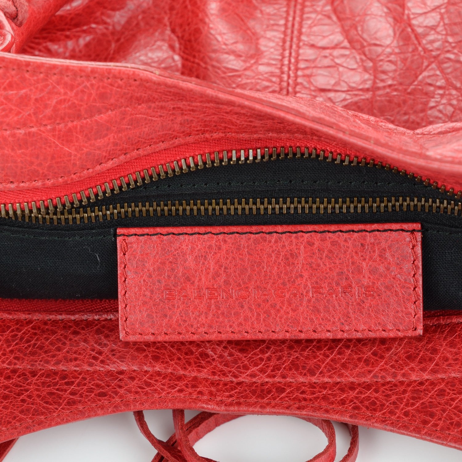 Balenciaga Agneau Classic Hardware Part Time Rouge Coquelicot 6 of 7