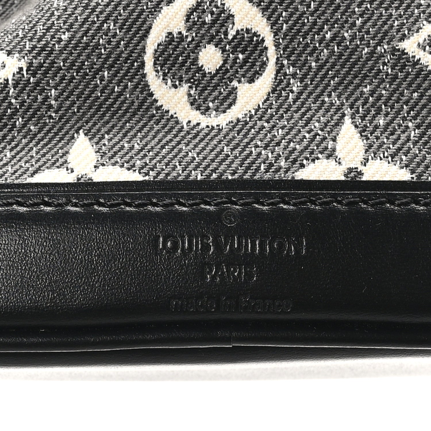 Louis Vuitton Monogram Jacquard Denim Nano Noe Bleu 6 of 9