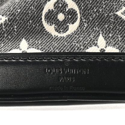Louis Vuitton Monogram Jacquard Denim Nano Noe Bleu 6 of 9