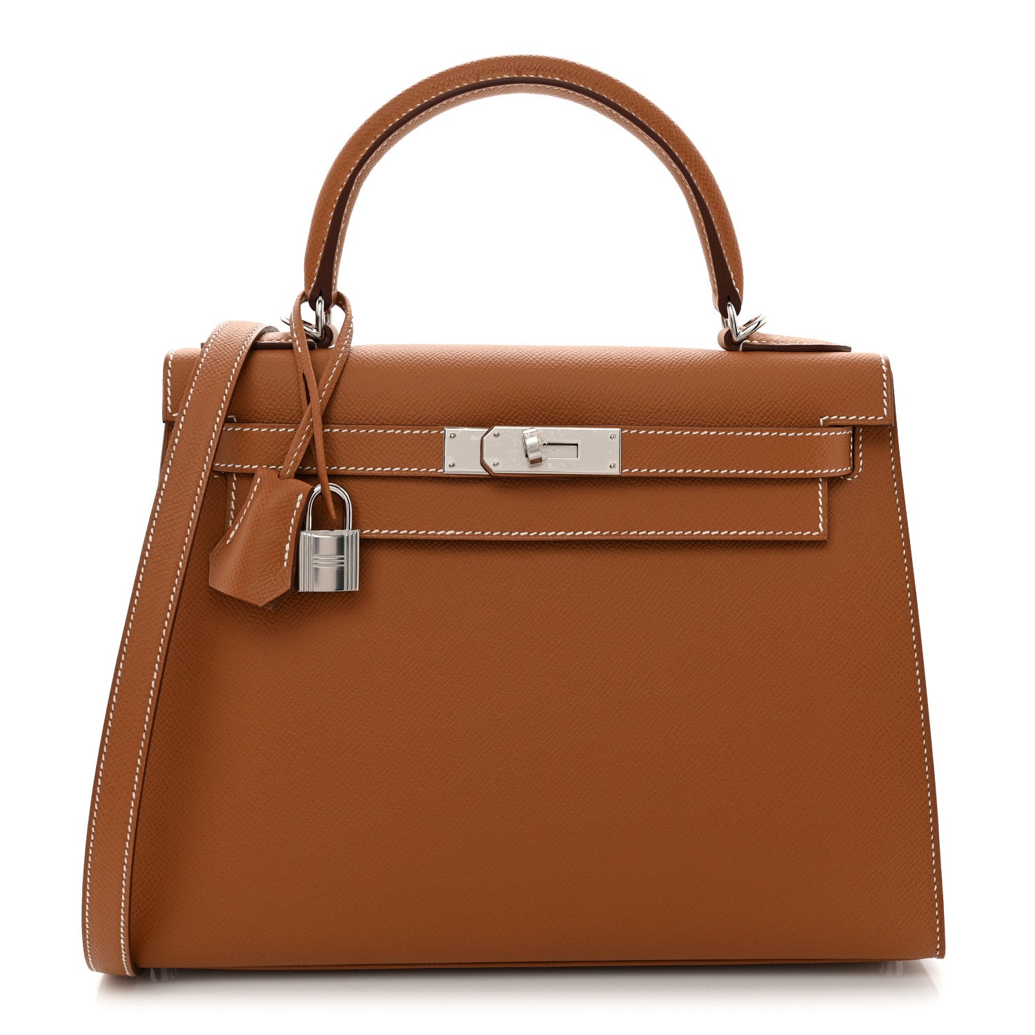Hermes Epsom Kelly Sellier 28 Gold 1 of 10