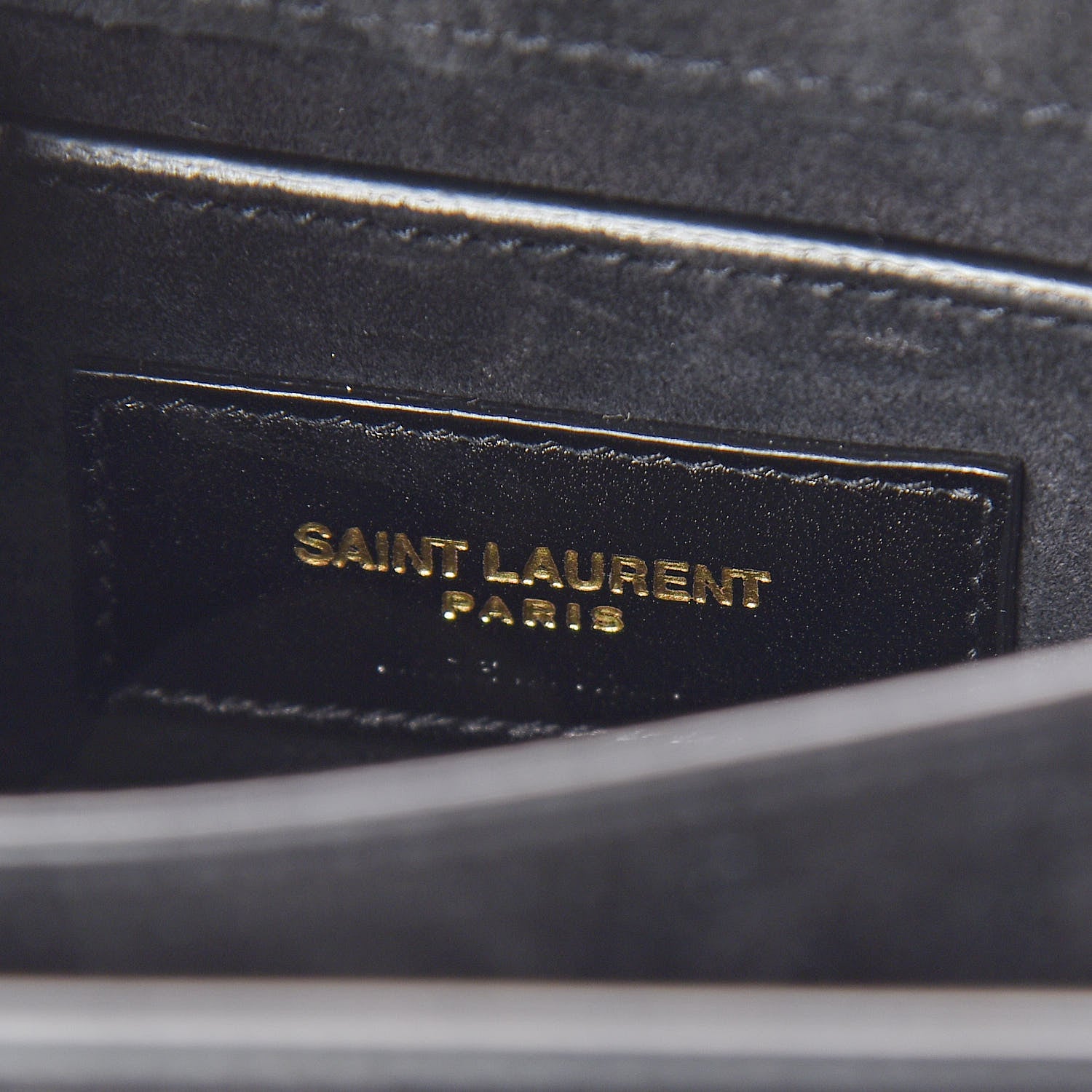 Saint Laurent Patent Small Monogram Sunset Black 6 of 9