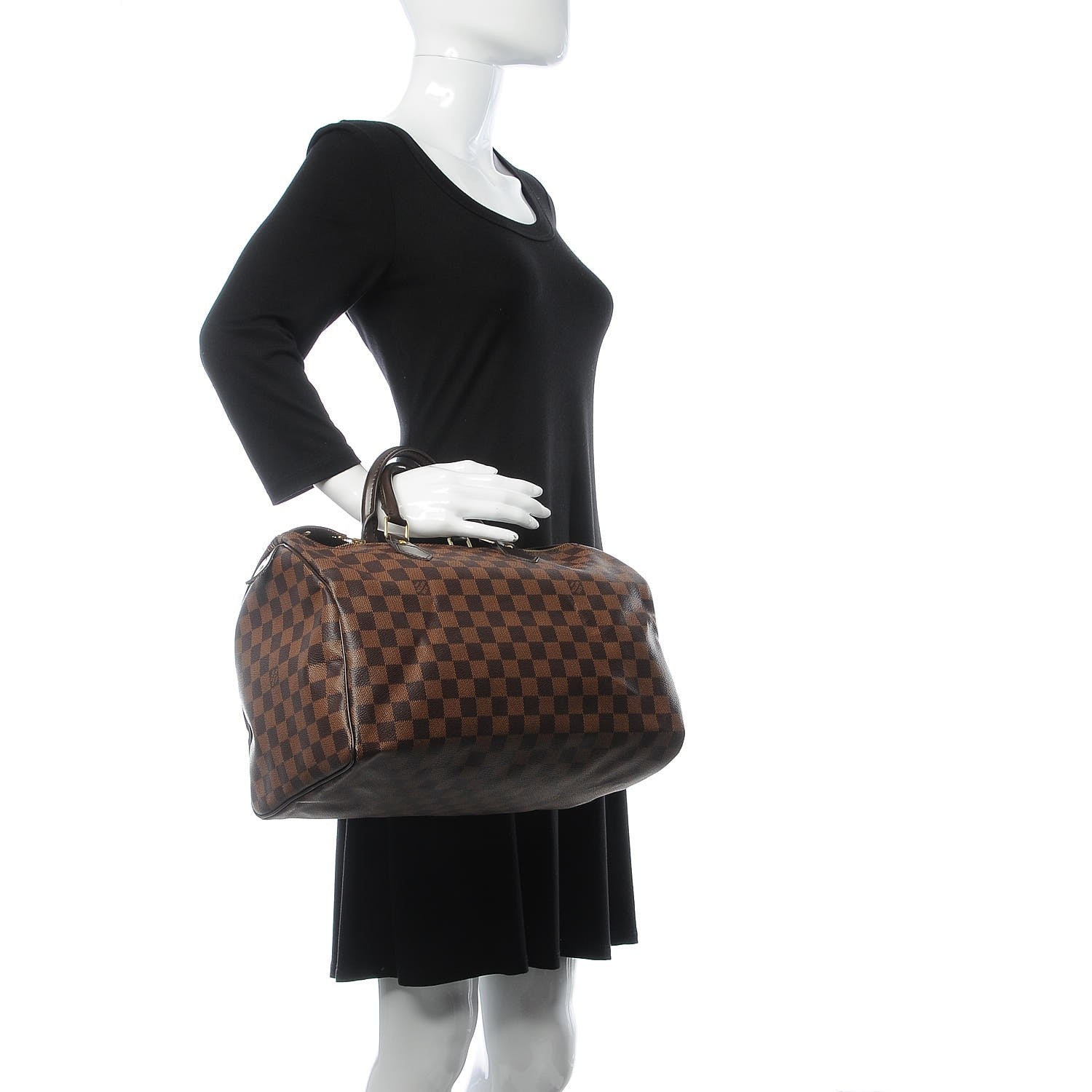 Louis Vuitton Damier Ebene Speedy 35 2 of 8