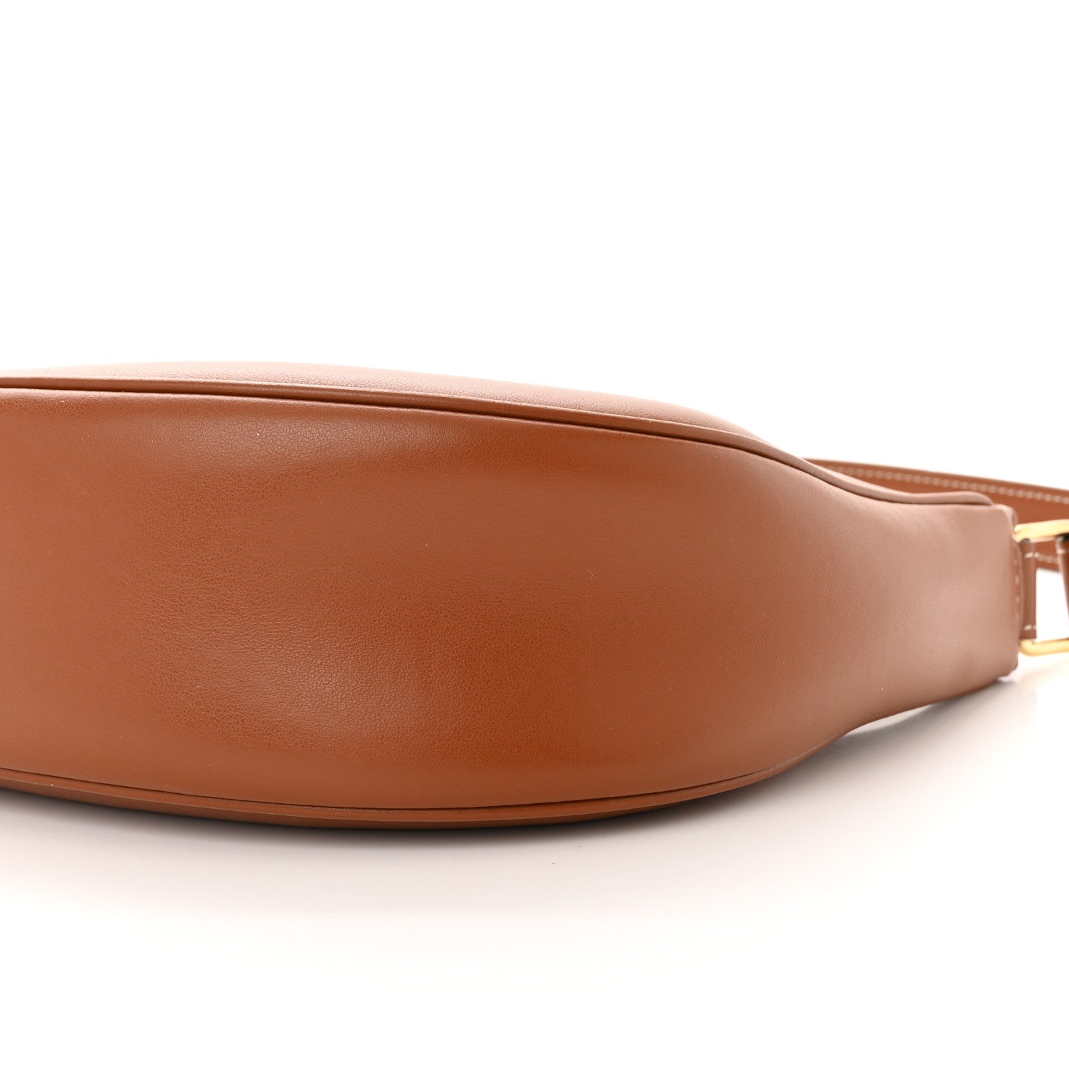Celine Smooth Calfskin Medium Strap Ava Triomphe Shoulder Bag Tan 10 of 11