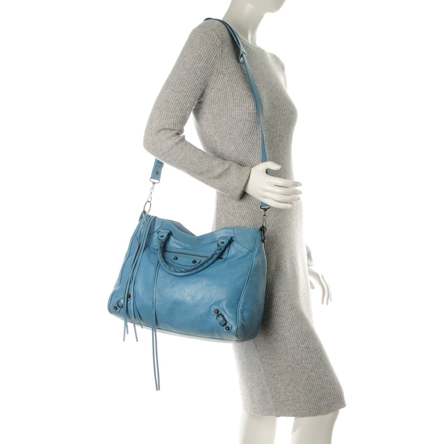 Agneau Classic Hardware Velo Bleu Indigo